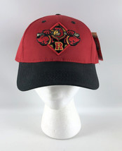 Rochester Red Wings OC Sports Snapback Baseball Hat Red Black - £23.66 GBP