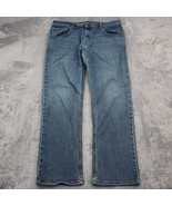 Arizona Jean Co Pants Mens 36 Blue Mid Rise Flex Denim Slim Straight Cut... - £23.69 GBP