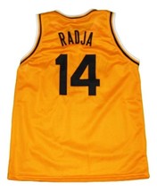 Dino Radja #14 Jugoplastika Yugoslavia Basketball Jersey New Yellow Any Size image 2