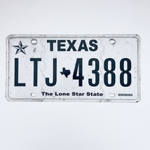  United States Texas Lone Star Passenger License Plate LTJ 4388 - £13.29 GBP