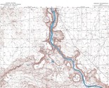 Oreana Quadrangle, Idaho 1949 Topo Map USGS 15 Minute Topographic - $21.99
