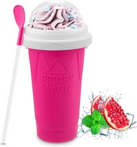 Maker Cup DIY Magic Slushy Maker Squeeze Cup for Homemade Milk Shake Ice - $32.77