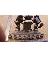 Menorah (Hanukkah) Judaica, iron [JUD10116] - $1,795.13 MXN