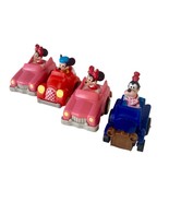 Lot of 4 McDonalds Disney Pull Back Racers Cars Mickey Minnie x 2 Goofy ... - €8,47 EUR