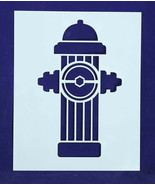 Fire Hydrant Stencil -18 x 24 Inches Overall - $33.23