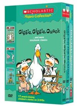 Scholastic Video Collection 3-Pack #5 - Giggle, Giggle, Quack / Make Way for Duc - £5.88 GBP