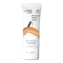 Almay Smart Shade Skin Tone Matching Makeup 400 Medium Meets Deep 1 fl oz - $5.00