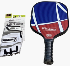 Laxvigor Pickleball Paddle And Franklin Glove Size XL Left Performance Leather - $32.19