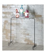 Gnome 4 Stocking Holder Hanger Scrolled Floor Stand Holiday Christmas Ho... - $16.66