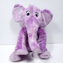 Kohls Cares Kids Dr Seuss The Nose Book Purple Plush Elephant Stuffed Animal 10&quot; - £14.99 GBP