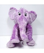 Kohls Cares Kids Dr Seuss The Nose Book Purple Plush Elephant Stuffed An... - £14.78 GBP