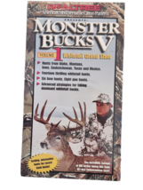Realtree Monster Bucks V, Vol. 1 Whitetail Grand Slam  VHS Video 95 Min 1997 NEW - £15.80 GBP