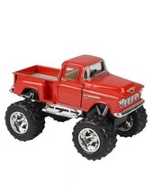 Pull Back Die-Cast Metal Vehicle - Chevy Monster Pick Up Truck (Red) (5 Inch) - $14.01