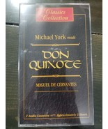 Michael York reads DON QUIXOTE Audio book on 2 Cassettes - Miguel de Cer... - $14.77