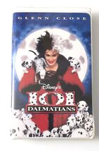 Walt Disney 101 Dalmatians Glenn Close VHS Tape Clamshell Cover - $3.45