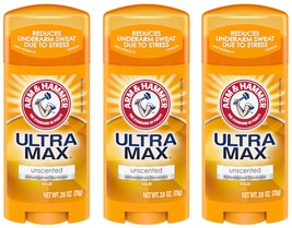 ARM &amp; HAMMER ULTRAMAX Anti-Perspirant Deodorant Solid Unscented, 2.6 Oun... - $26.99