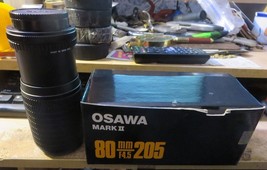 Osawa Mark II 80-205mm F/4.5 Macro Zoom Lens CANON FD Mount in box - £13.32 GBP