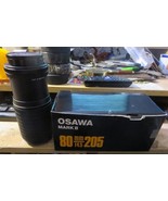 Osawa Mark II 80-205mm F/4.5 Macro Zoom Lens CANON FD Mount in box - £13.28 GBP