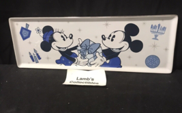 Disney Mickey and Minnie Holiday Happy Hanukkah Happy Chanukah Tray Serv... - $38.73