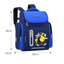 Anime Pokemon Backpack Primary School Schoolbag Pikachu Cartoon Children Backpac - £24.56 GBP