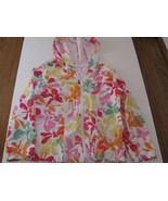Hanna Andersson Girls Butterfly yoga jacket Hoodie 110 US us 4-6 EUC - $13.06