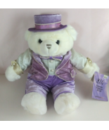 2004 Dan Dee Keepsake Memories Teddy Bear Lavender &amp; Purple 20&quot; Plush - €20,79 EUR
