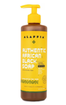 Alaffia Authentic African Black Soap All-In-One Eucalyptus Tea Tree 16.0fl oz - £25.22 GBP