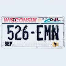  United States Wisconsin Dairyland Passenger License Plate 526-EMN - $16.24 CAD