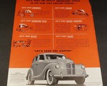 1949 Austin of England Austin A40 Devon &amp; Dorset Sedans Sales Brochure - £49.81 GBP