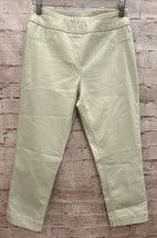 Soft Surroundings Petites Super Stretch Capri Pants Pale Mint Green Size PXS NEW - £38.39 GBP