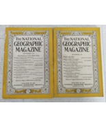 September &amp; November 1941 National Geographic Magazine Lot Of 2 - £7.74 GBP