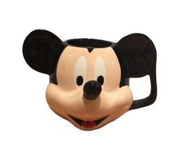 Disney Mickey Mouse Face Head Ceramic Coffee Mug - $14.00