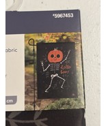 Hello Boo Fall Garden Flag Size: 12.5” X 18”  Skeleton Pumpkin Flag Only... - $169.35 MXN