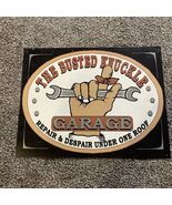 Vintage Busted Knuckle Garage Mechanic Metal Sign Man Cave 16x12.5 Wall ... - €12,86 EUR