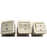 3 HMR Pronic DPST ON-OFF 8/10  A 250VAC 4-Pin Rocker Snap in Switches. U... - $250.17 MXN