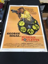 Russian Roulette One Sheet Poster 1975 George Segal - $42.44