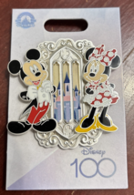 Disney Pin - Disney100 Mickey And Minnie Mouse NEW - $25.62