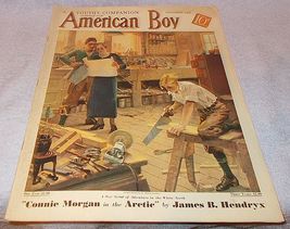 American Boy with Youth&#39;s Companion Magazine November 1935 Daisy Air Rifle - £7.97 GBP