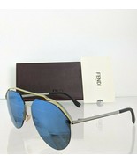 Brand New Authentic Fendi M 0031/S Sunglasses MVU3J Silver 61mm Frame 0031 - $204.82 CAD