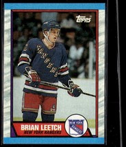1989 Topps #136 Brian Leetch VG-B106R2 - £39.56 GBP