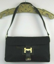 Mondani of New York Black Purse Handbag Leather - $12.82