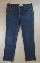 Carhartt Original Fit Straight Leg Blaine Flannel Lined Jeans 102729 Womens 12 - £21.82 GBP