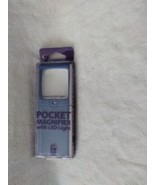 Great Point Light  Pocket Magnifier with LED light - £6.96 GBP