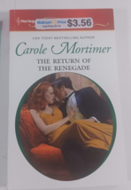 the return of the renegade by carole mortimer paperback fiction novel - £4.67 GBP