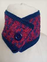 Crochet neck warmer, cowl, infinity scarf - $40.77 CAD