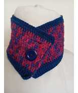 Crochet neck warmer, cowl, infinity scarf - $568.63 MXN