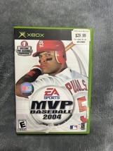 MVP Baseball 2004 (Microsoft Xbox, 2004) Complete w/ Manual - £9.58 GBP