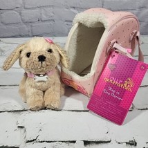 Our Generation Pink Hop In Dog Carrier With Lab Plush Puppy Doll Pet OG ... - £11.31 GBP