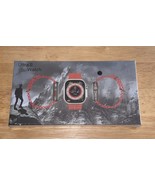Ultra 2 Watch Smart Watch Fitness/Heart Rate/Calls &amp; Orange Band New Sealed - $64.34