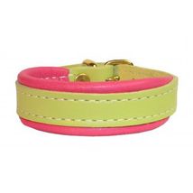 Perri's Padded Leather Bracelet Mint and Pink image 2